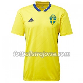 Sverige Matchtröjor Hemma Fotbollströja VM 2018